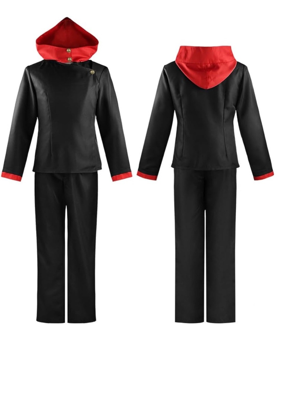 NWT Cosplay 2 PC Red Hooded Set No Size Tag